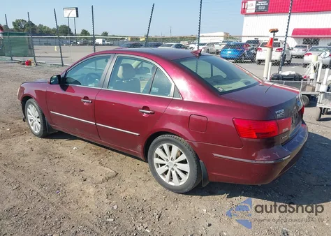 2009 Hyundai Sonata Limited из США, поврежденный, VIN 5NPEU46C59H549034
